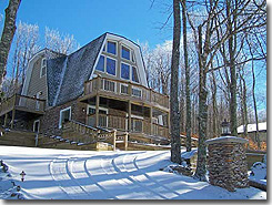 Heavenly Hideaaway vacation rental home at Beach Mountain North C - Click to visit the site.